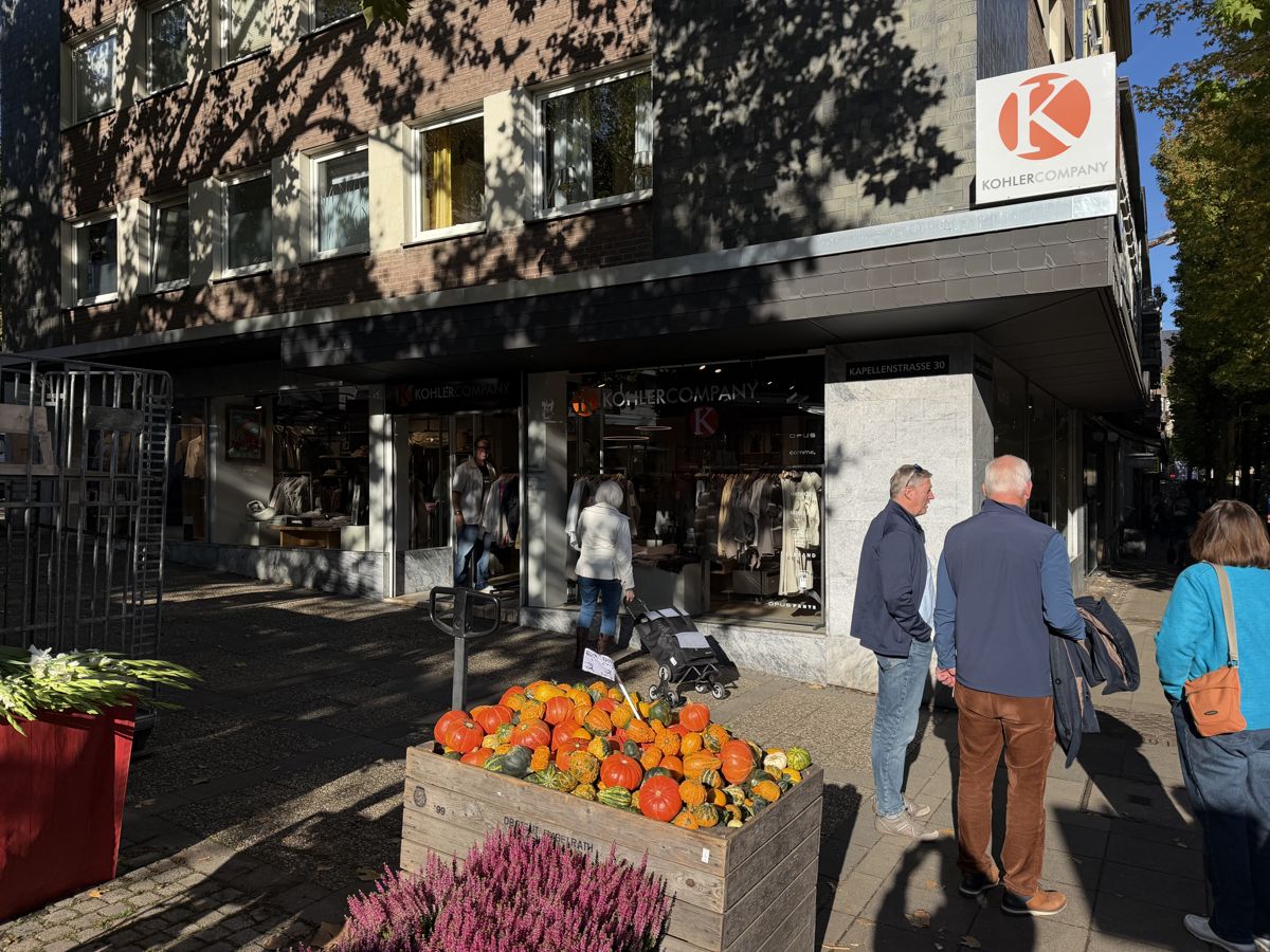 Der Kohler Company Store in der Kapellenstraße 30 in Aachen-Burtscheid