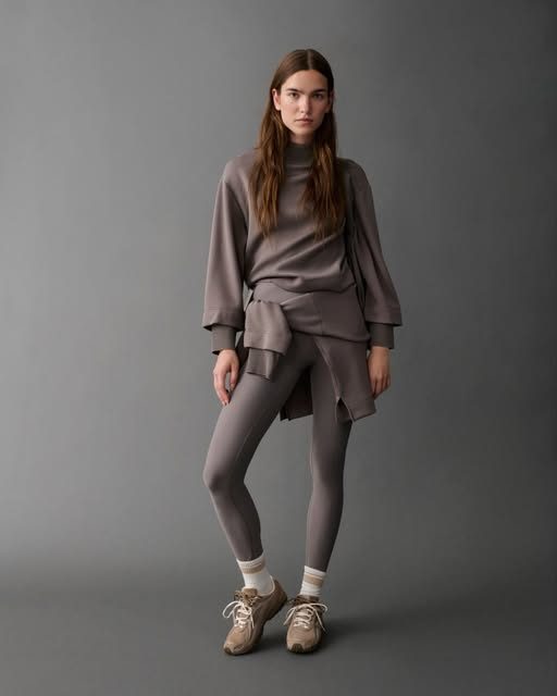 Instagram-Beitrag vom 1. Oktober 2026: Cozy Club Edition von OPUS: Perfekt für den Übergang vom Sport zur Freizeit. 🩶🧘‍♀️